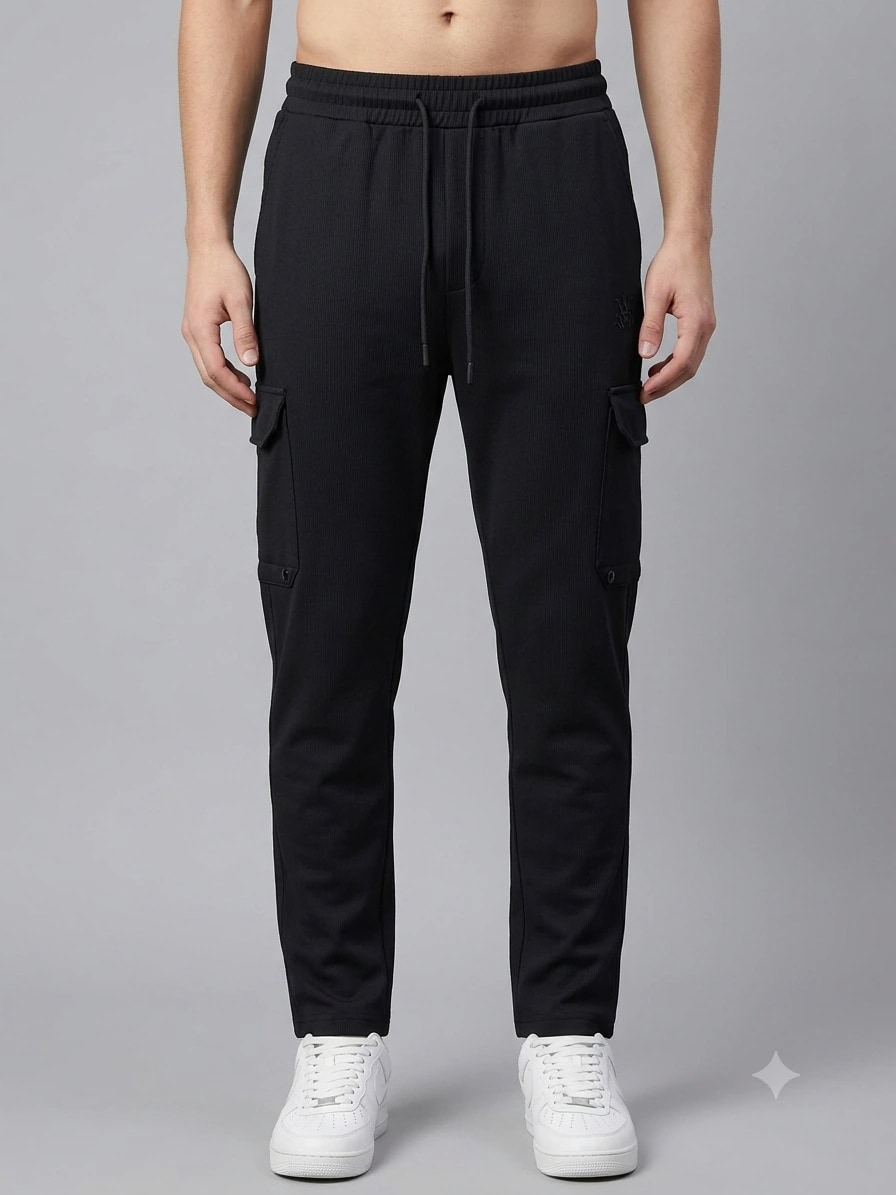 Black Cargo Trousers | Mens Cargo Trousers in Pakistan